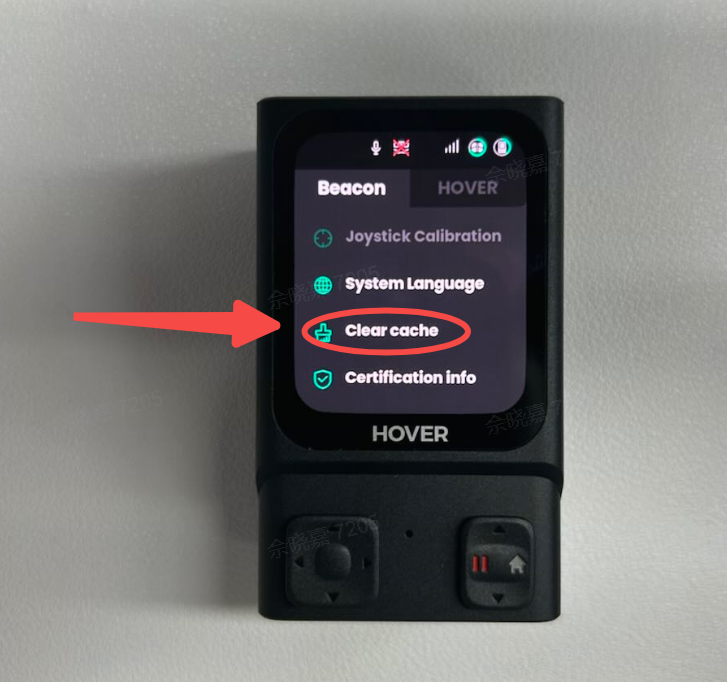 Beacon stuck solution – HOVERAir EU